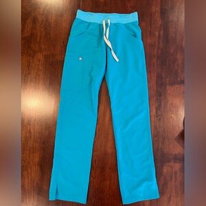 Figs Teal Scrub Pants